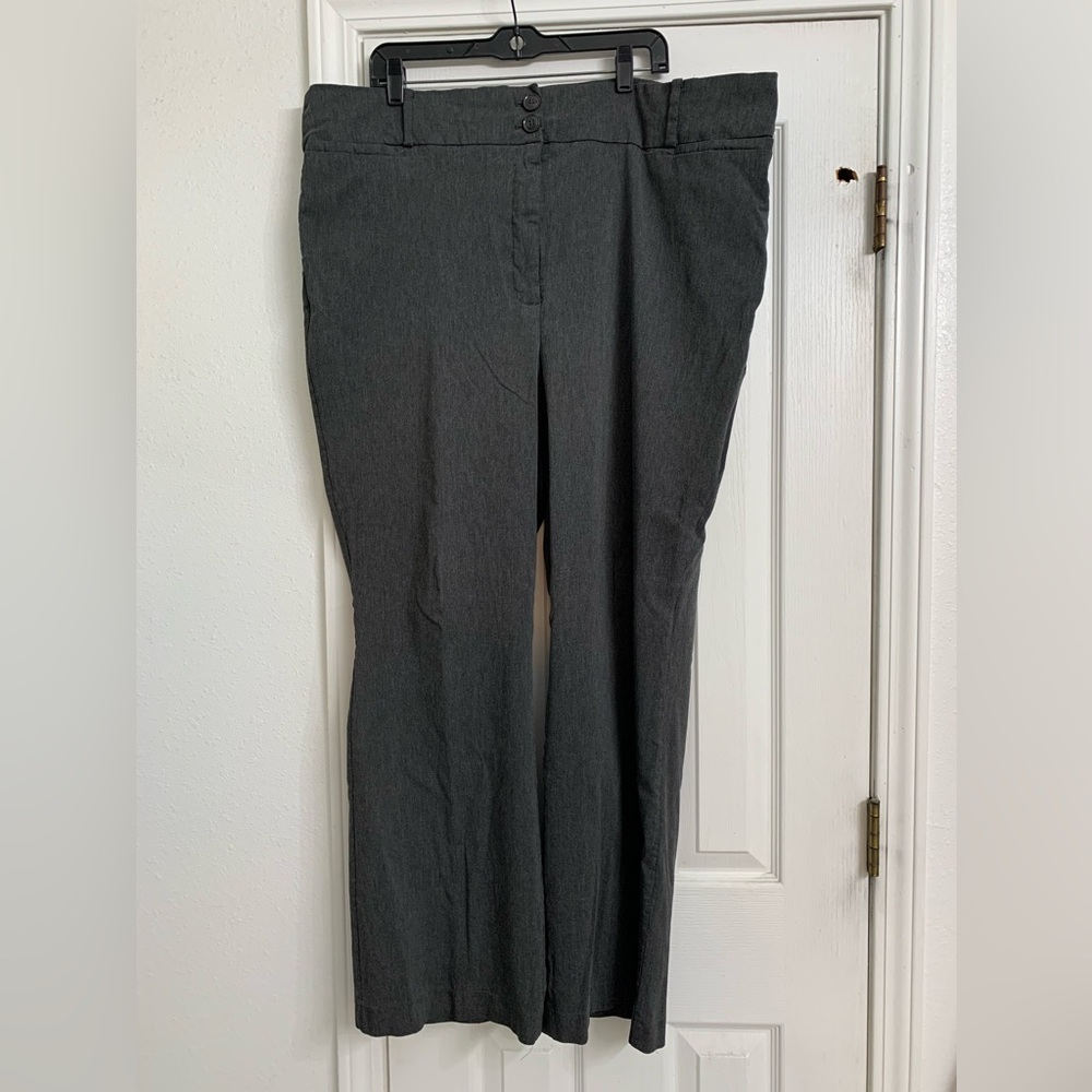 Lane Bryant Gray Dress Pants 26